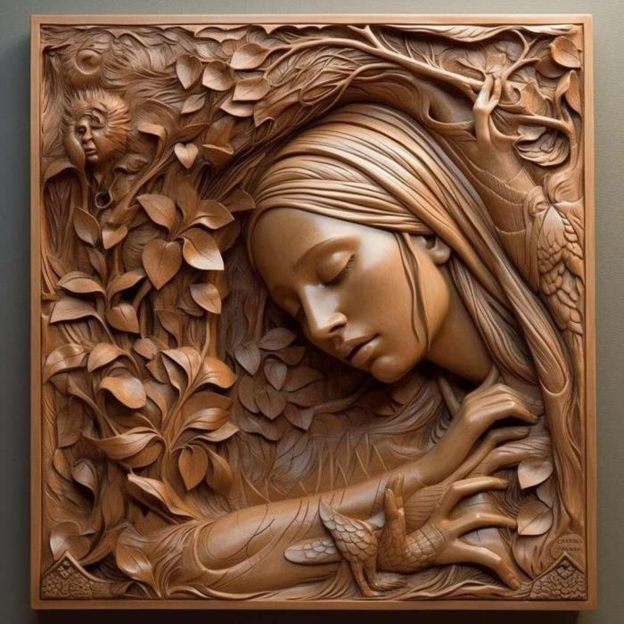 نموذج ثلاثي الأبعاد لآلة CNC 3D Art 